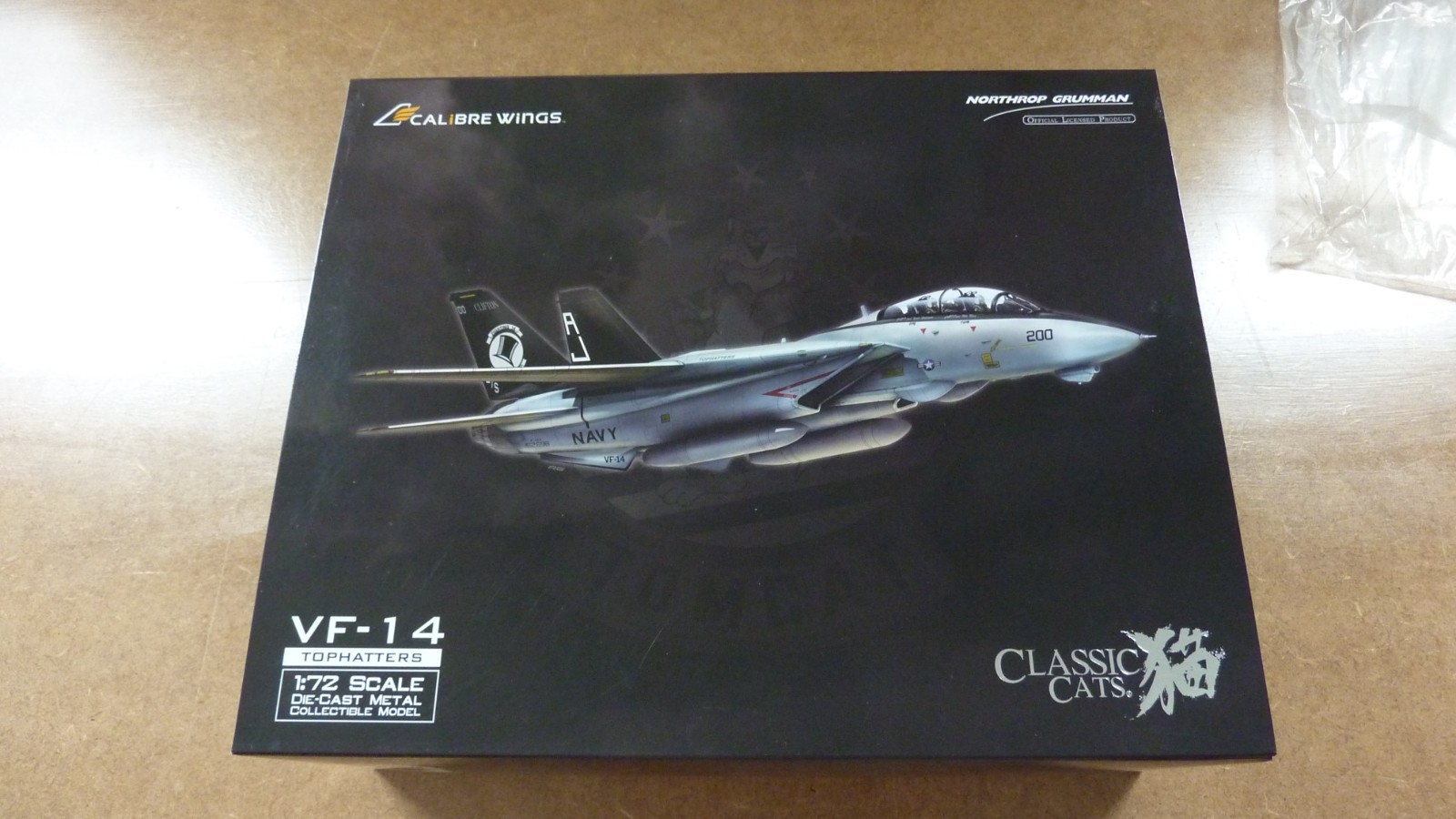 CALIBRE WINGS , CA72RB01 F-14A Tomcat VF-14 ‘Tophatters’ Rare