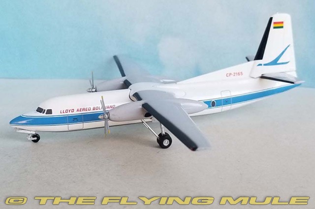 AeroClassics 1:200 F27 Friendship LAB Bolivian Airlines CP-2165