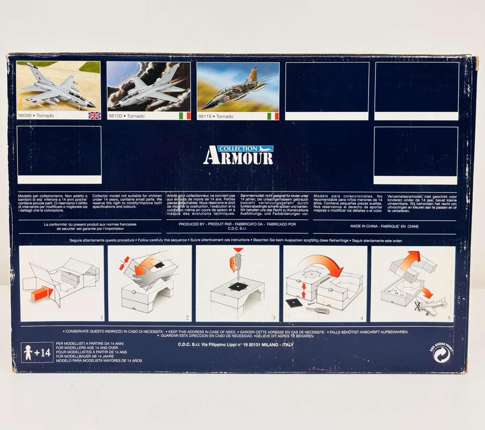 Franklin Mint 1:48 GR-MK1 Panavia Tornado UK Royal Air Force 98066