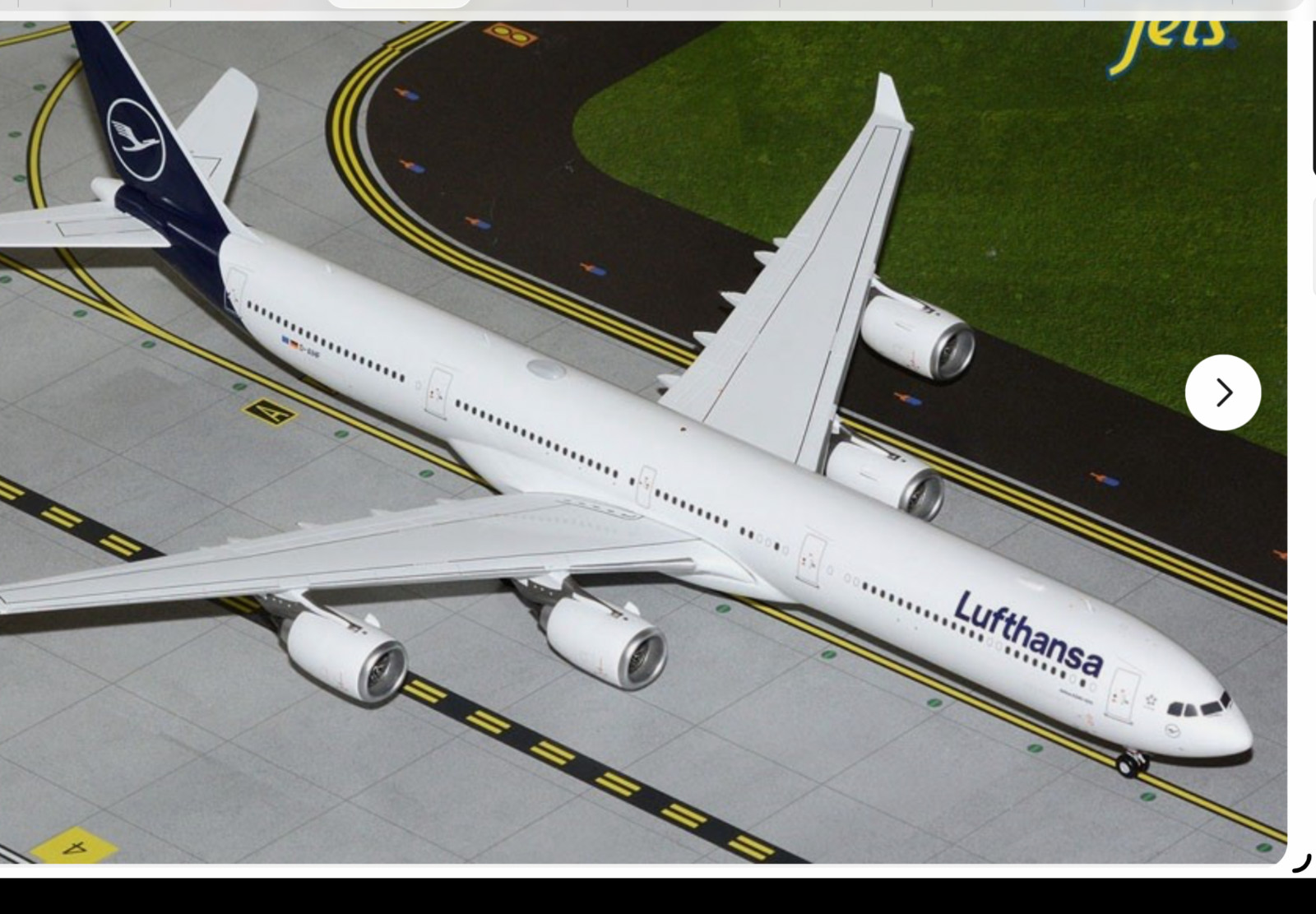 Lufthansa Airbus A340-600 D-AIHF GeminiJets G2DLH1499 Scale 1:200 IN STOCK