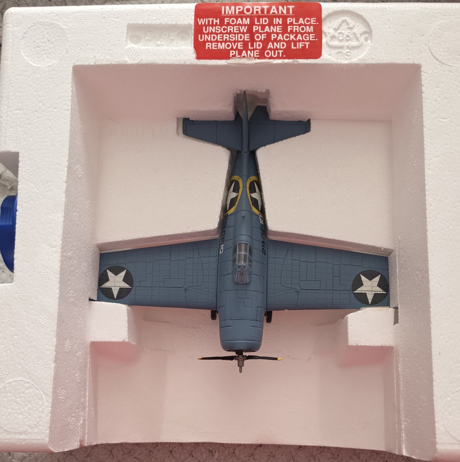 Franklin Mint Armour Collection 1:48 WW2 Op Torch US Navy F4F-4 Grumman Wildcat