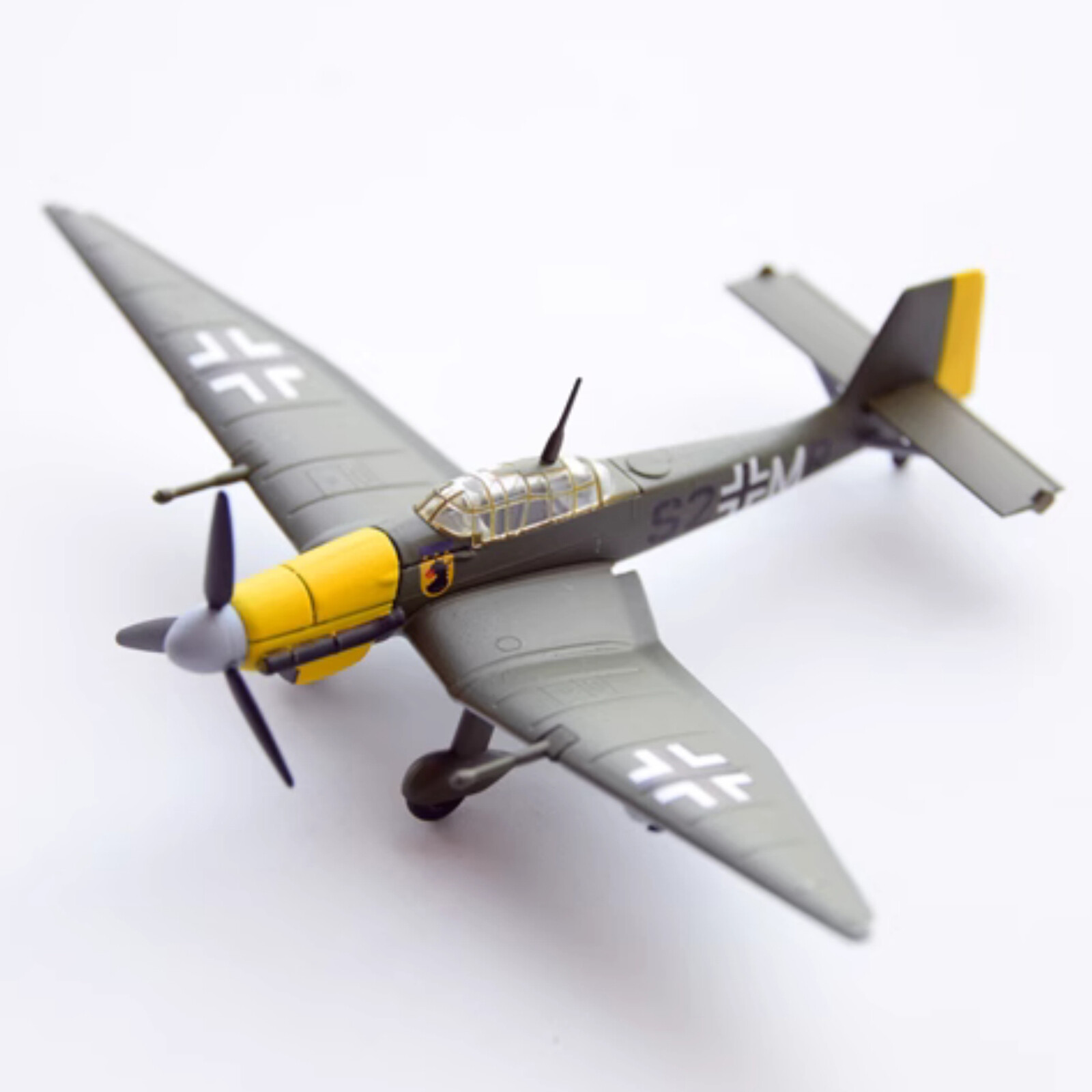 1/110 Diecast Alloy WWII Germany Junkers JU-87 Stuka Bomber Simulation Model