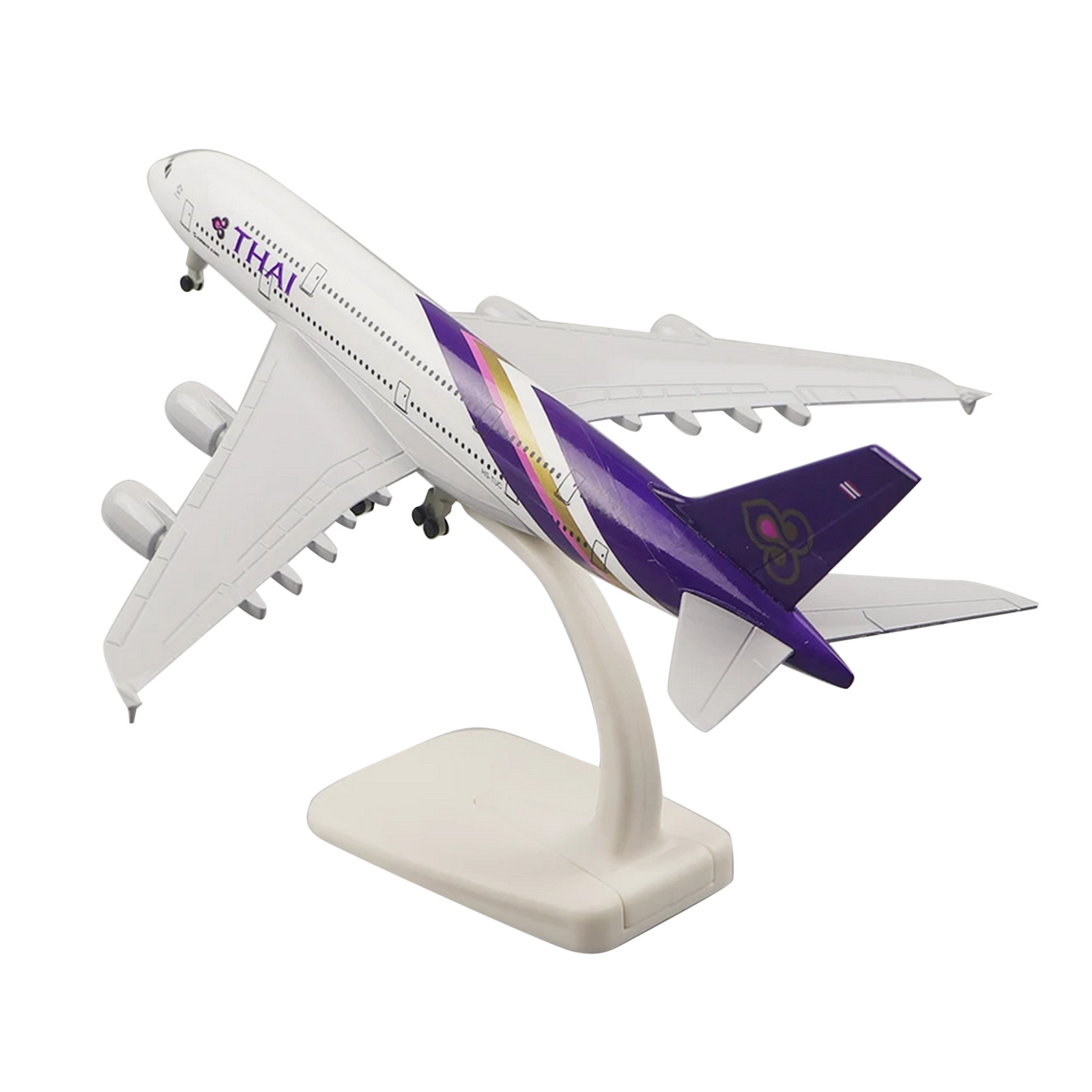 1/400 Scale 20cm Aircraft Thai Airways A380 Alloy Plane Model,Plane Souvenir
