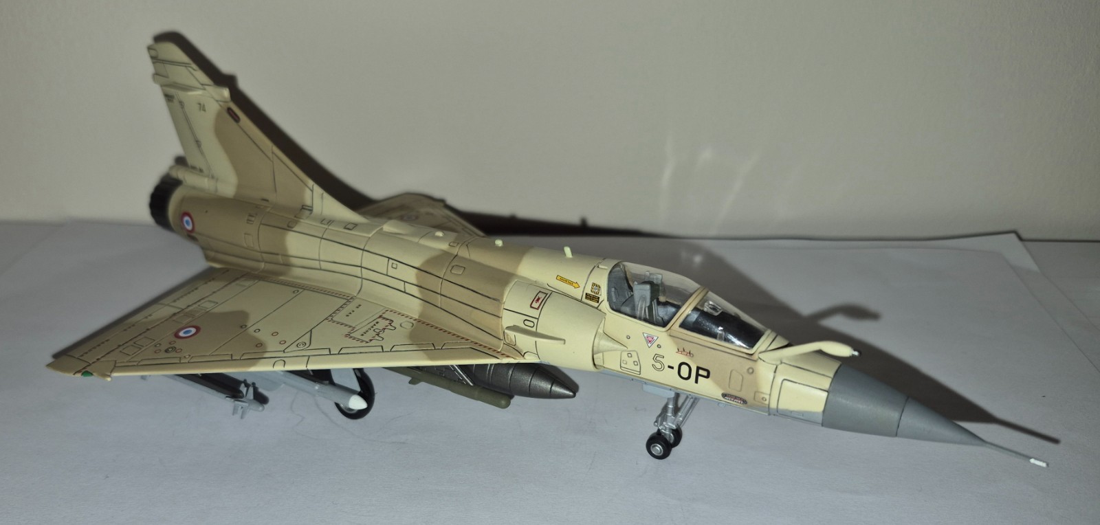 1/72 HobbyMaster (HA1602) Mirage 2000C, Armee de l’Air EC 2/5, Desert Storm 1991