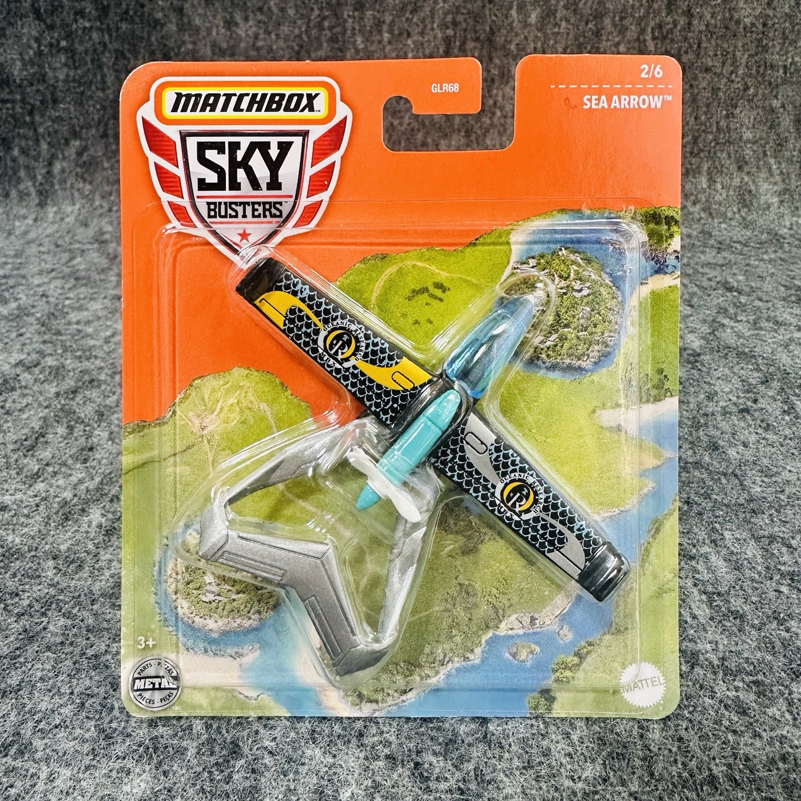 Lot of 2 Matchbox Sky Busters Planes Sea Arrows MBX Resorts, Oceanic Research