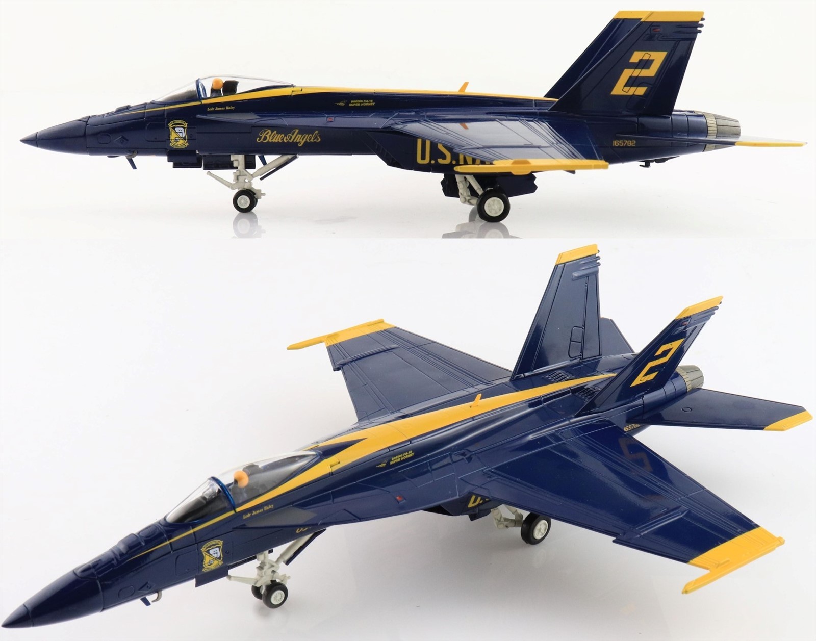 Hobby Master 1/72 F/A-18E Super Hornet USN Blue Angels #2, 2021 HA5121C