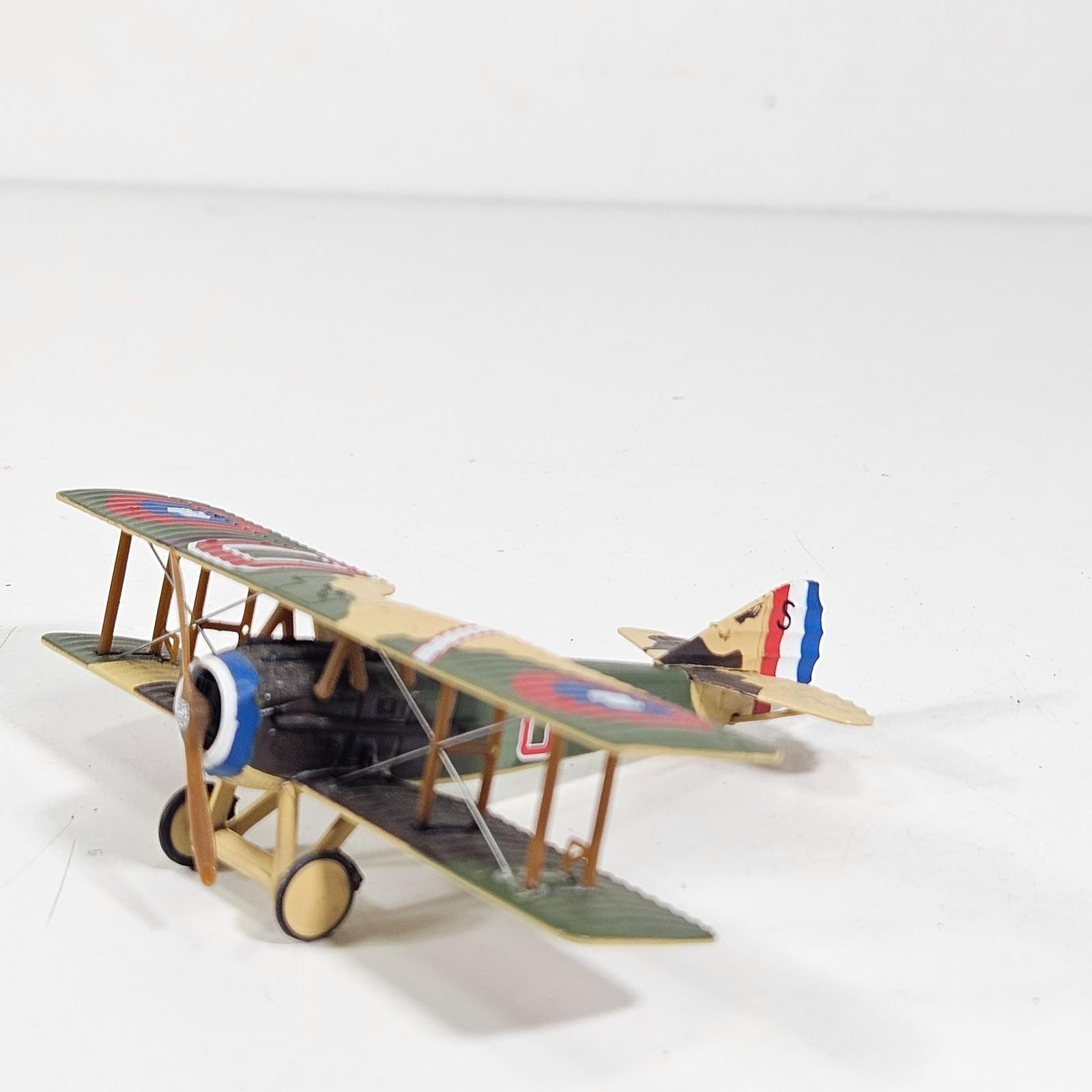 Job Lot of 2 small Scale Diecast WWI SPAD S.XIII US Army Unbox Aircraft Model