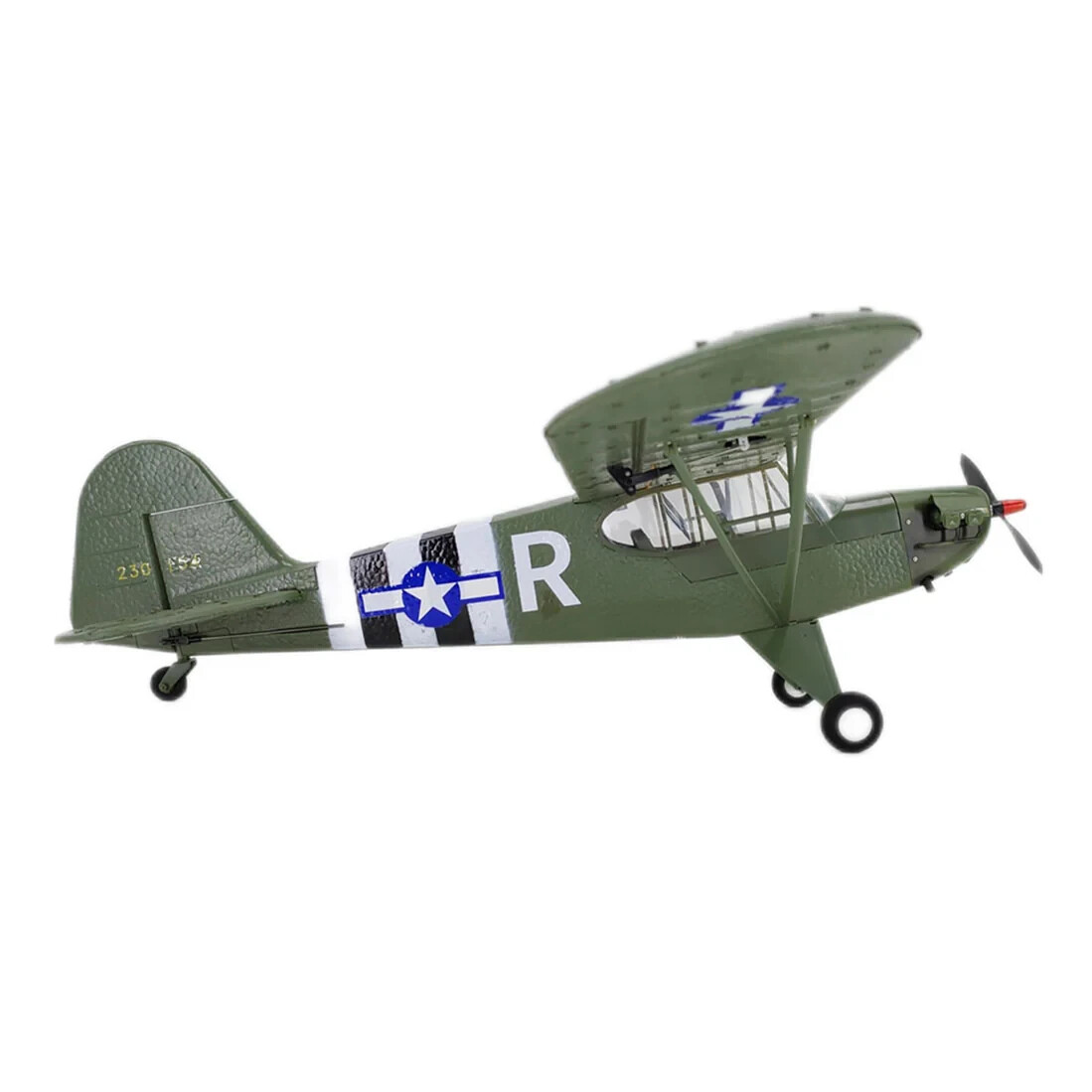 Remote Control Airplane WWII Trainer RC plane Military 1:16 Scale 4CH RTF Piper