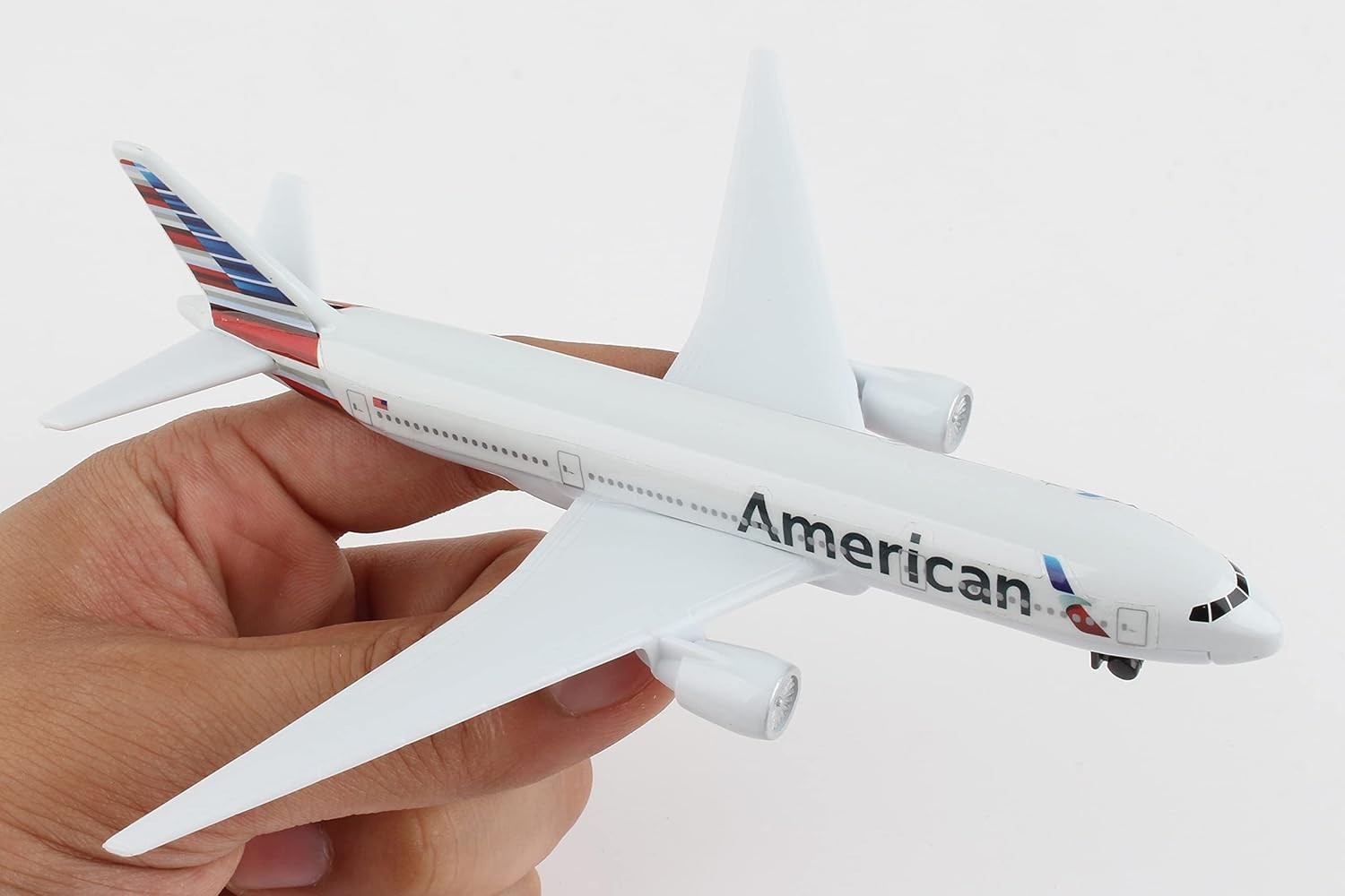 Toy Airplane Die-Cast Metal Model Kids Ages 3+ Authentic American Airlines
