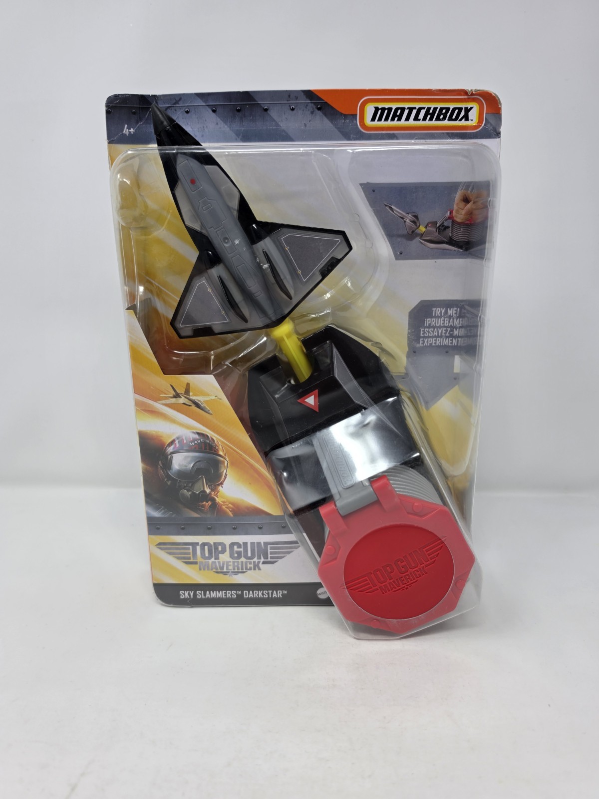 New Matchbox Top Gun Maverick Sky Slammers Attack Jet Aircraft Launcher Toys