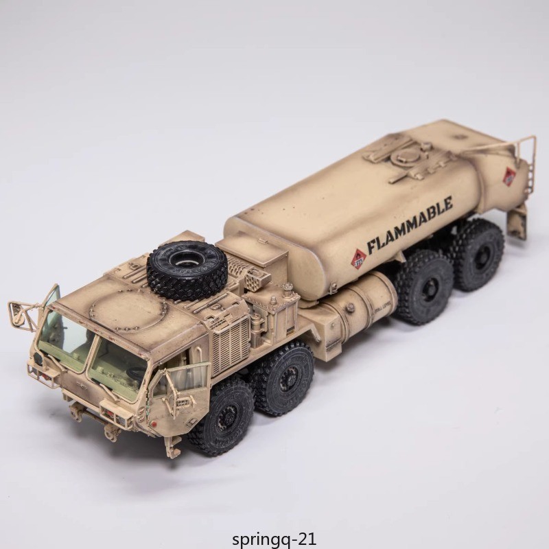 1/72 M978 Oil Tank Truck U.S. Army HEMTT A4 Tanker Truck Finished Model Toy Gift