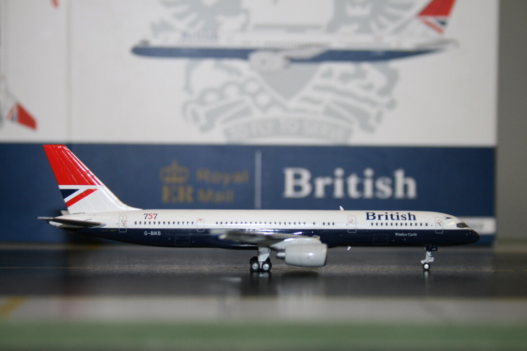 NG Models 1:400 British Airways Boeing 757-200 G-BIKB “Negus” (53022)