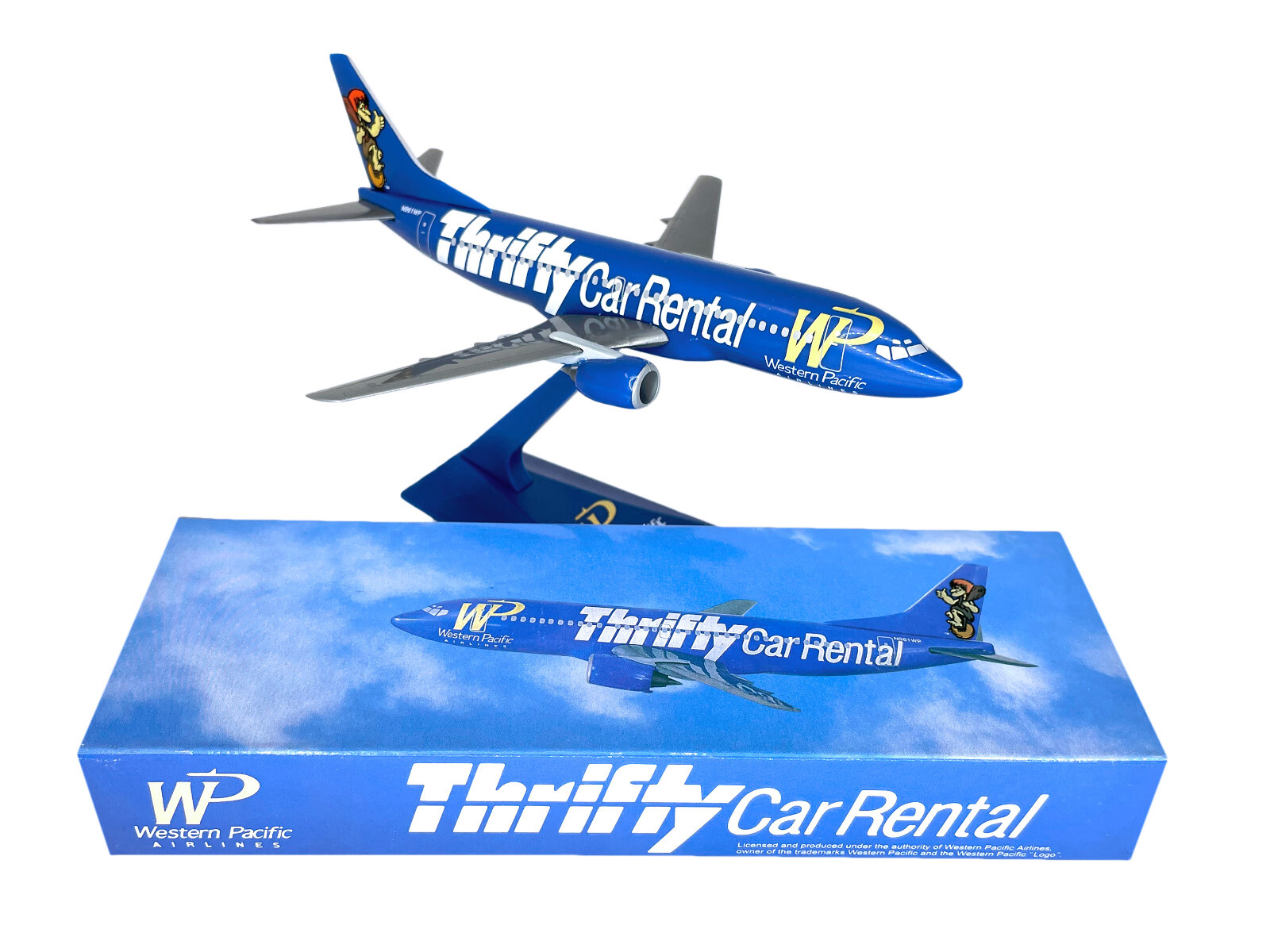 Flight Miniatures Western Pacific Thrifty 737-300 1:200 Scale Model Airplane