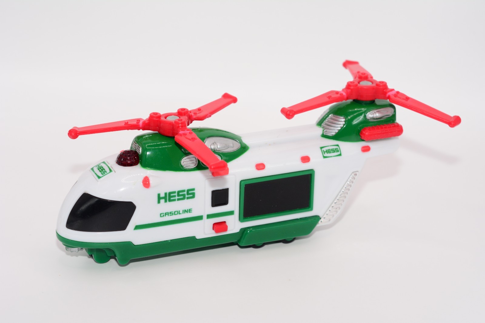 *Lights Works, Rotor Does Not* 2011 Hess ~ 4″ Plastic Model Helicopter