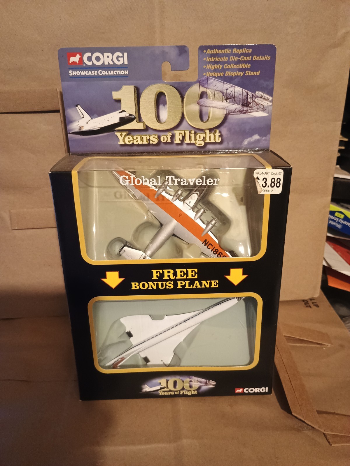 CORGI Showcase Collection 100 Years of Flight Global Traveler Clipper, Concorde