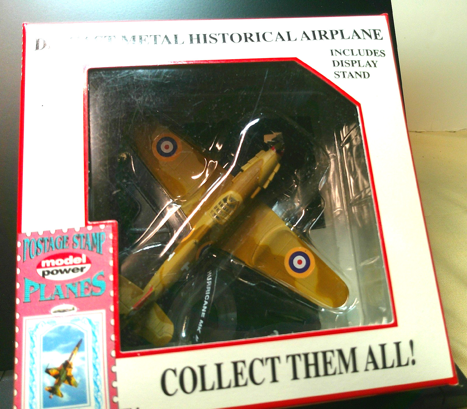 Model Power Postage Stamp Planes Series A 5340 Hawker Hurricane MKII