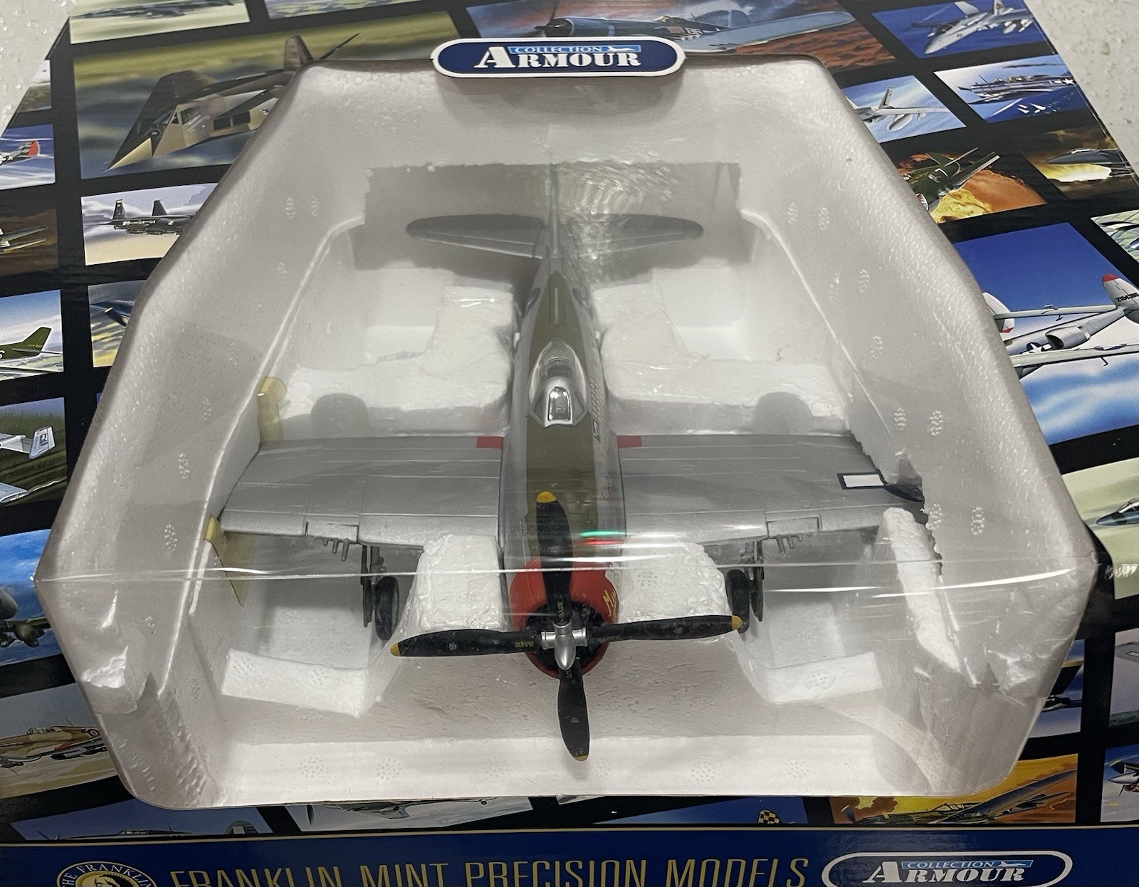 Franklin Mint Armour 1/48 B11E188 P-47D Thunderbolt Miss Fire Rozzie Geth II 55