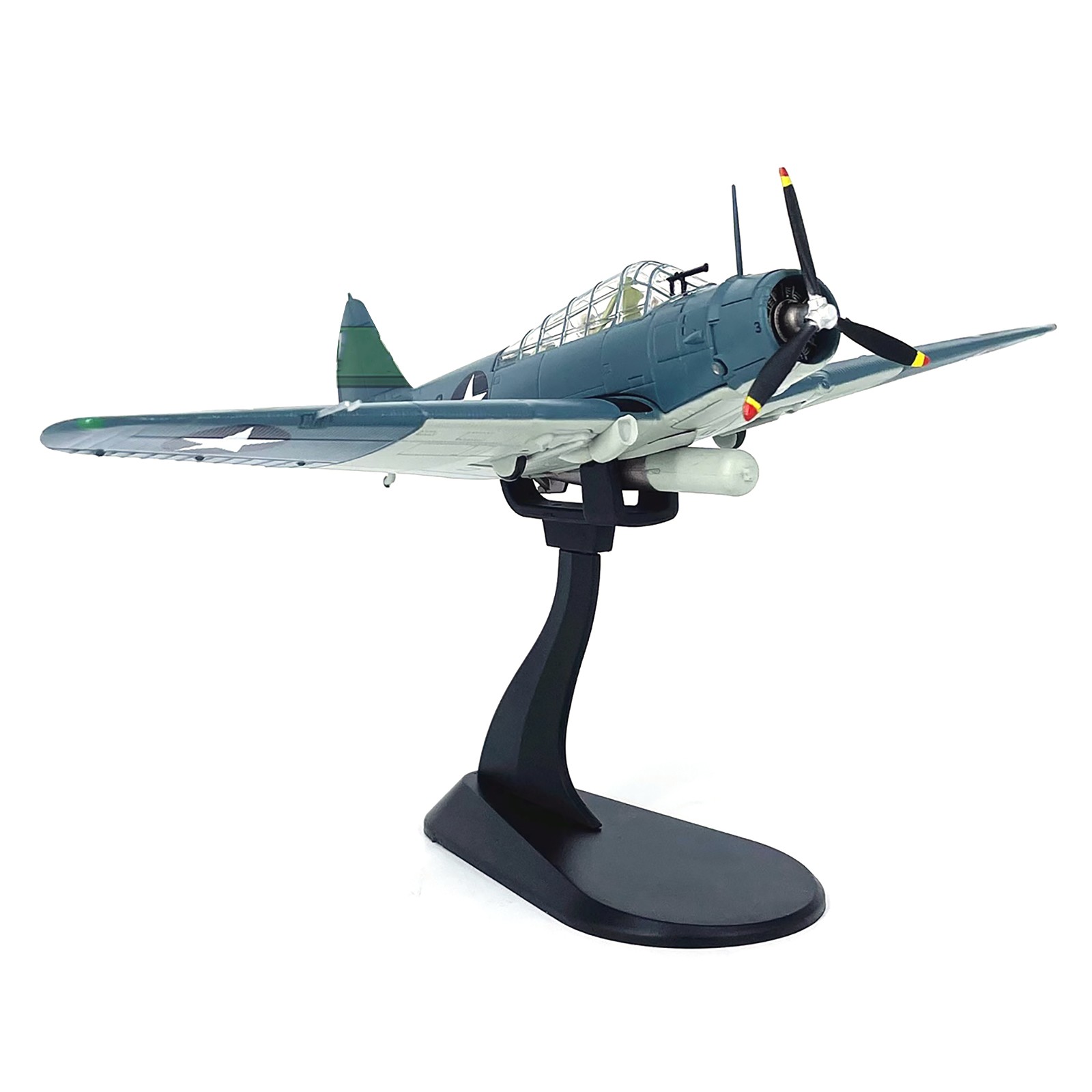 1/72 Scale Diecast Alloy WWII TBD Devastator Bomber Simulation Model