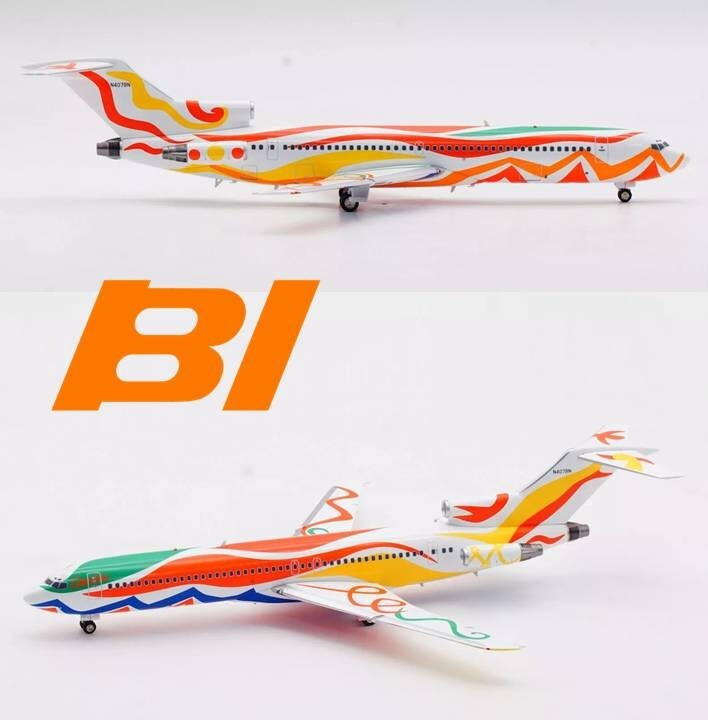 InFlight 1/200 IF722BN0924 Boeing 727-291 BRANIFF “Calder Mexico” N407BN