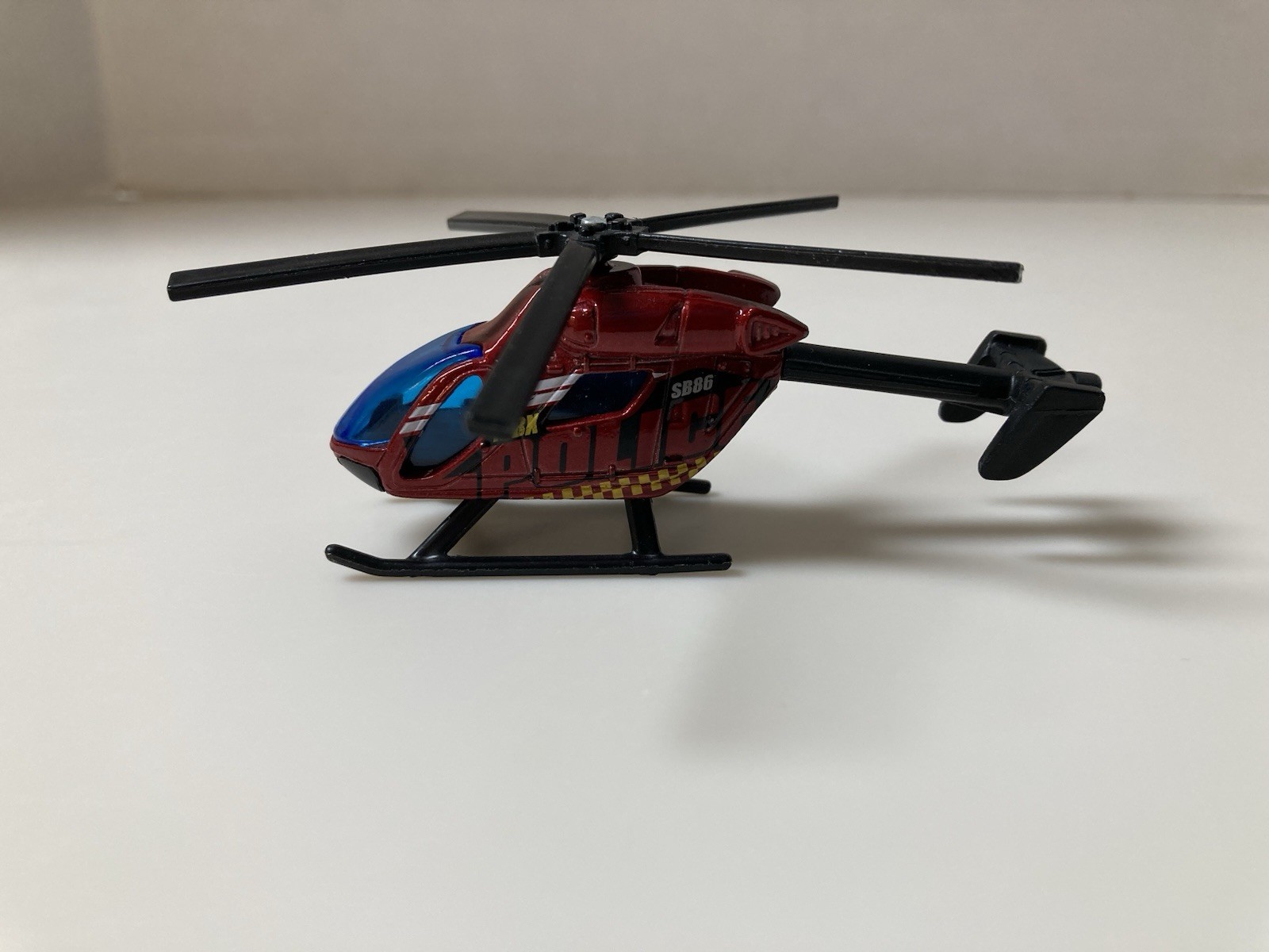 Matchbox Airblade Helicopter Lot of 5 Diecast Vehicles 2009 Mattel Police, News+