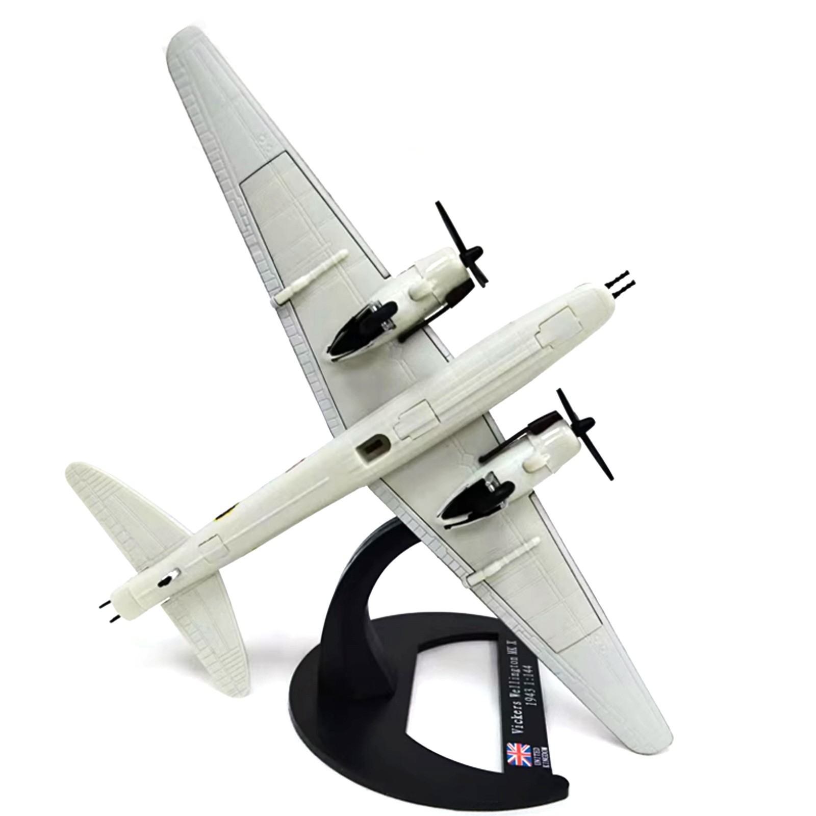 1/144 WWII UK Vickers Wellington Bomber Finished Alloy Model Perfect Toy Gifts