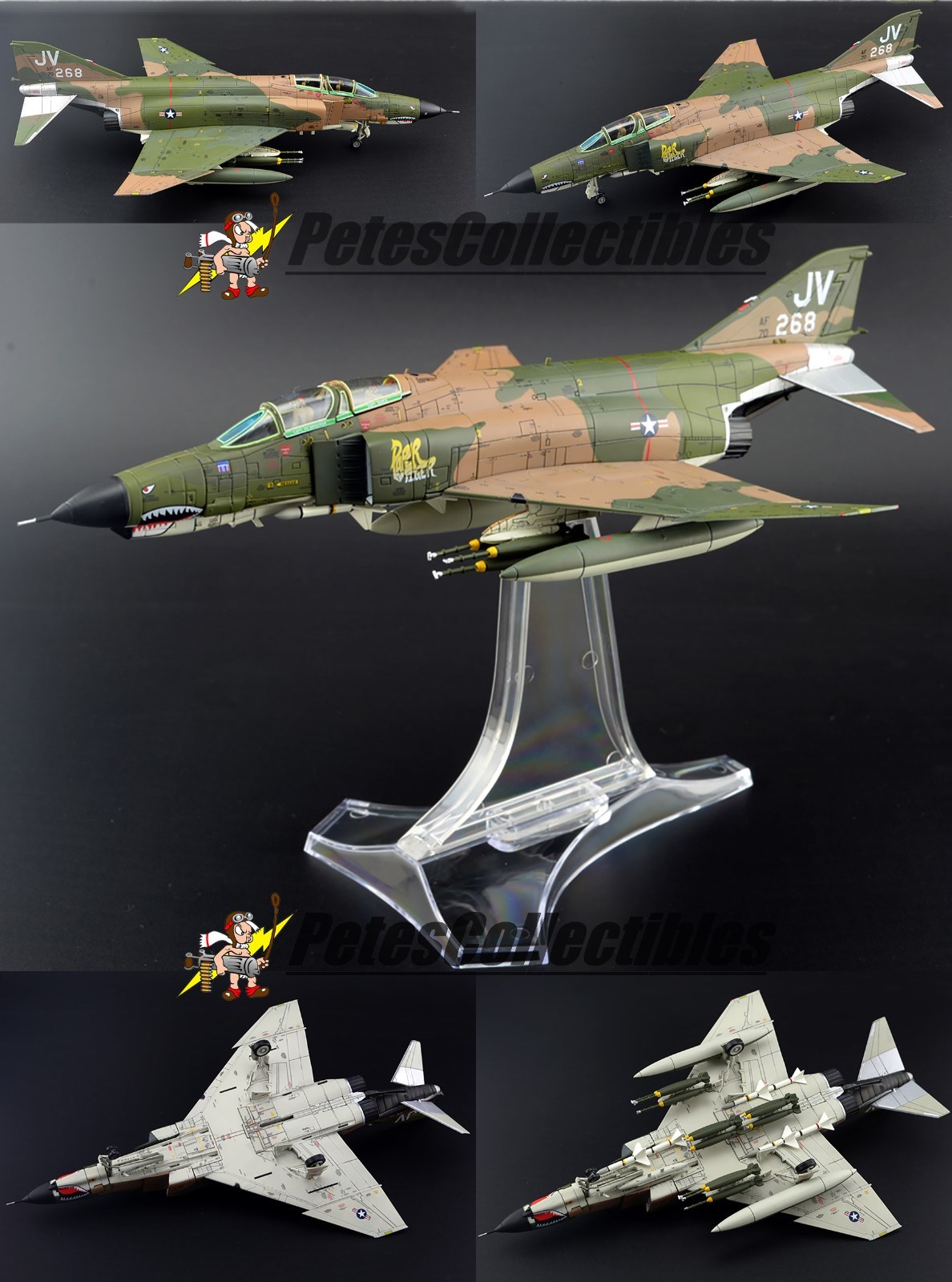 Air Commander AC1008 F-4E USAF Paper Tiger “First to Fight” Korat Thailand 1972