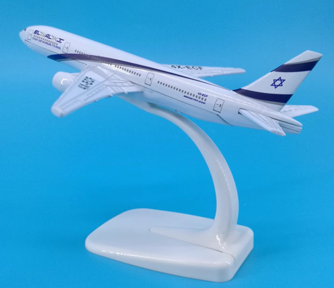 16cm El Al BOEING 777 Passenger Airplane Aeroplane Diecast Aircraft Plane Model