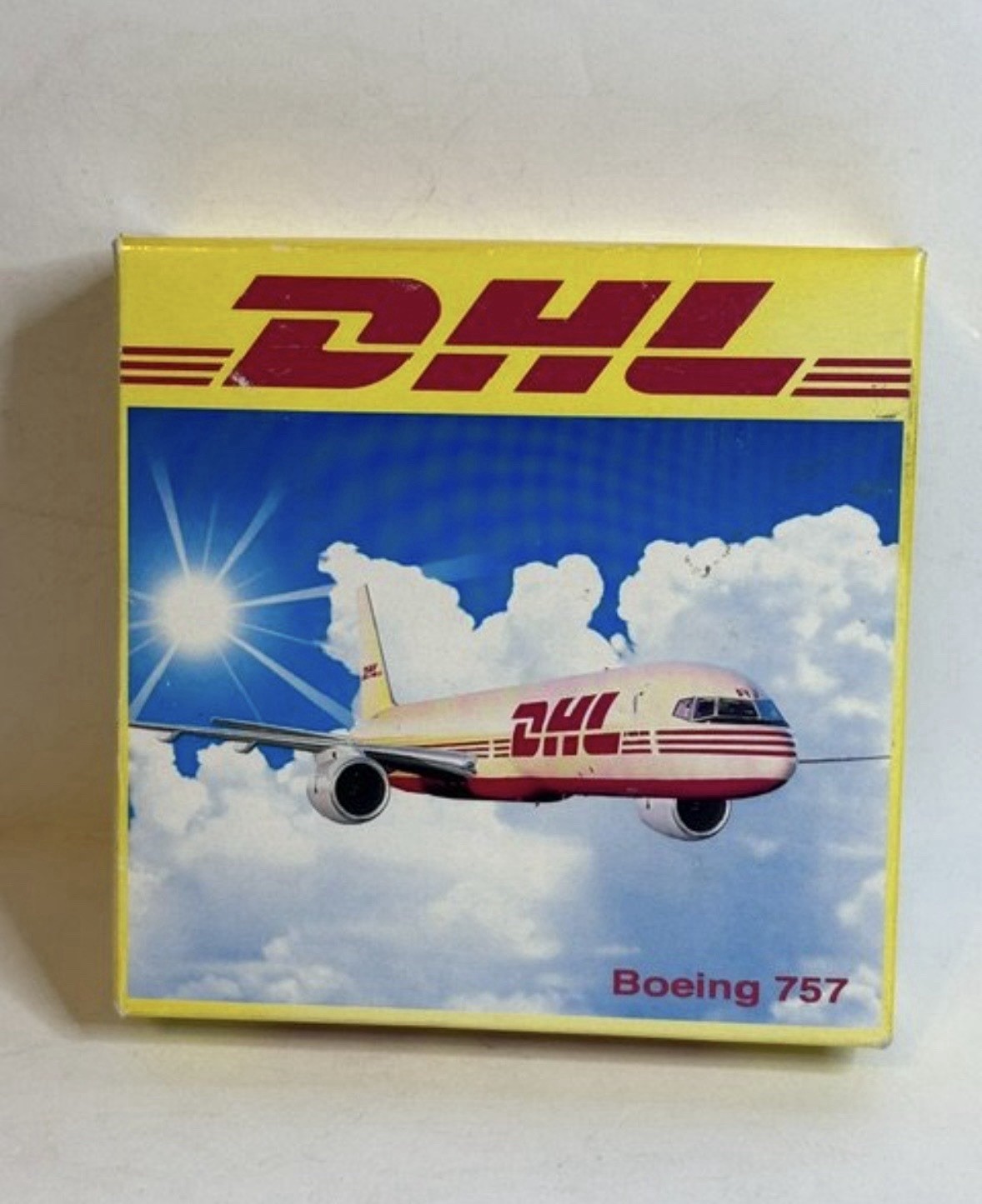 DHL Diecast Boeing 757 Cargo Plane