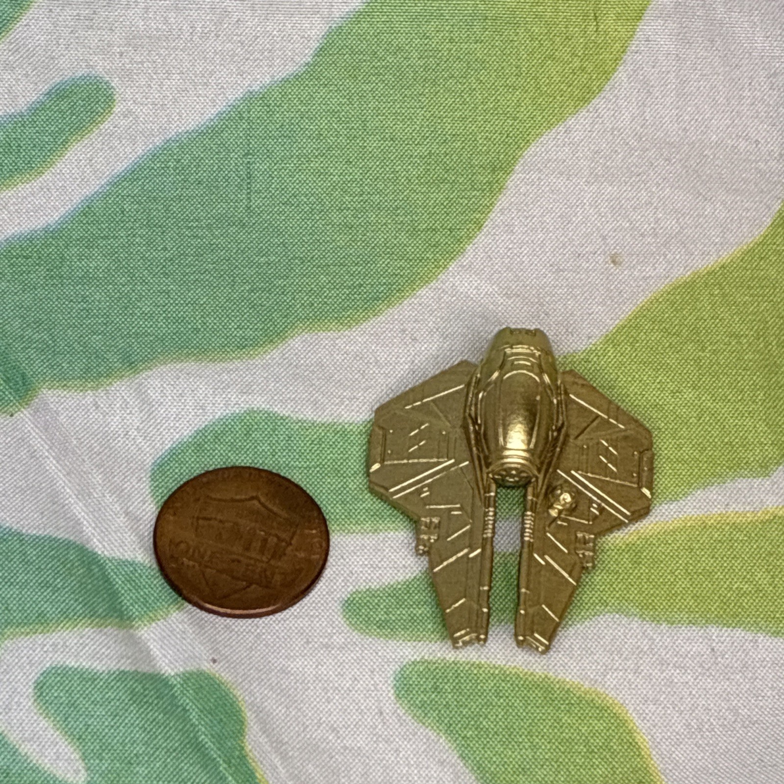 Micro Machines Star Wars Obi-Wan Kenobi Jedi Interceptor Gold – Plastic Vehicle