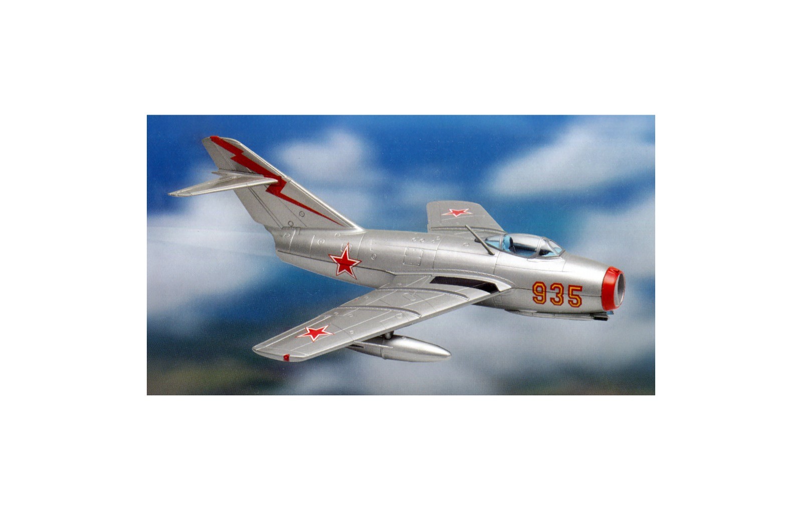 1/48 Franklin Mint B11E071, MiG-15bis, “Yellow 935”, Soviet Air Force, 1951