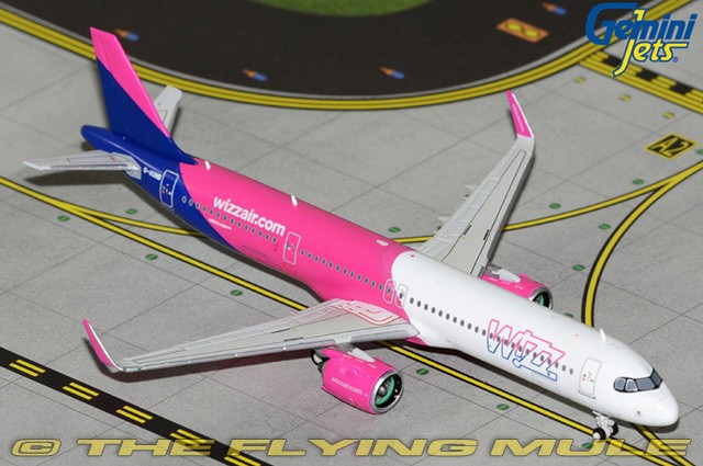 GeminiJets 1:400 A321neo Wizz Air UK G-WUNB