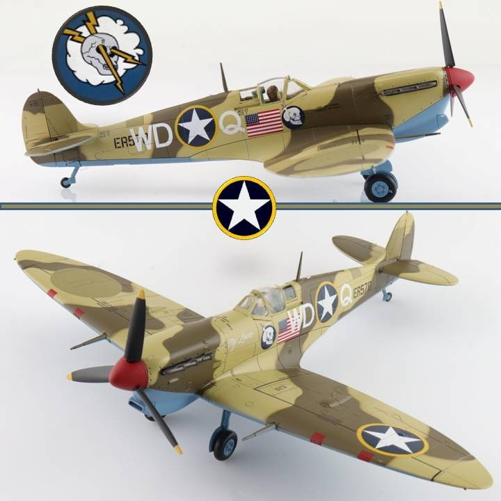 Hobby Master 1/48 Supermarine Spitfire Mk V, USAAF 52nd FG, Levine, Tunisia 1943