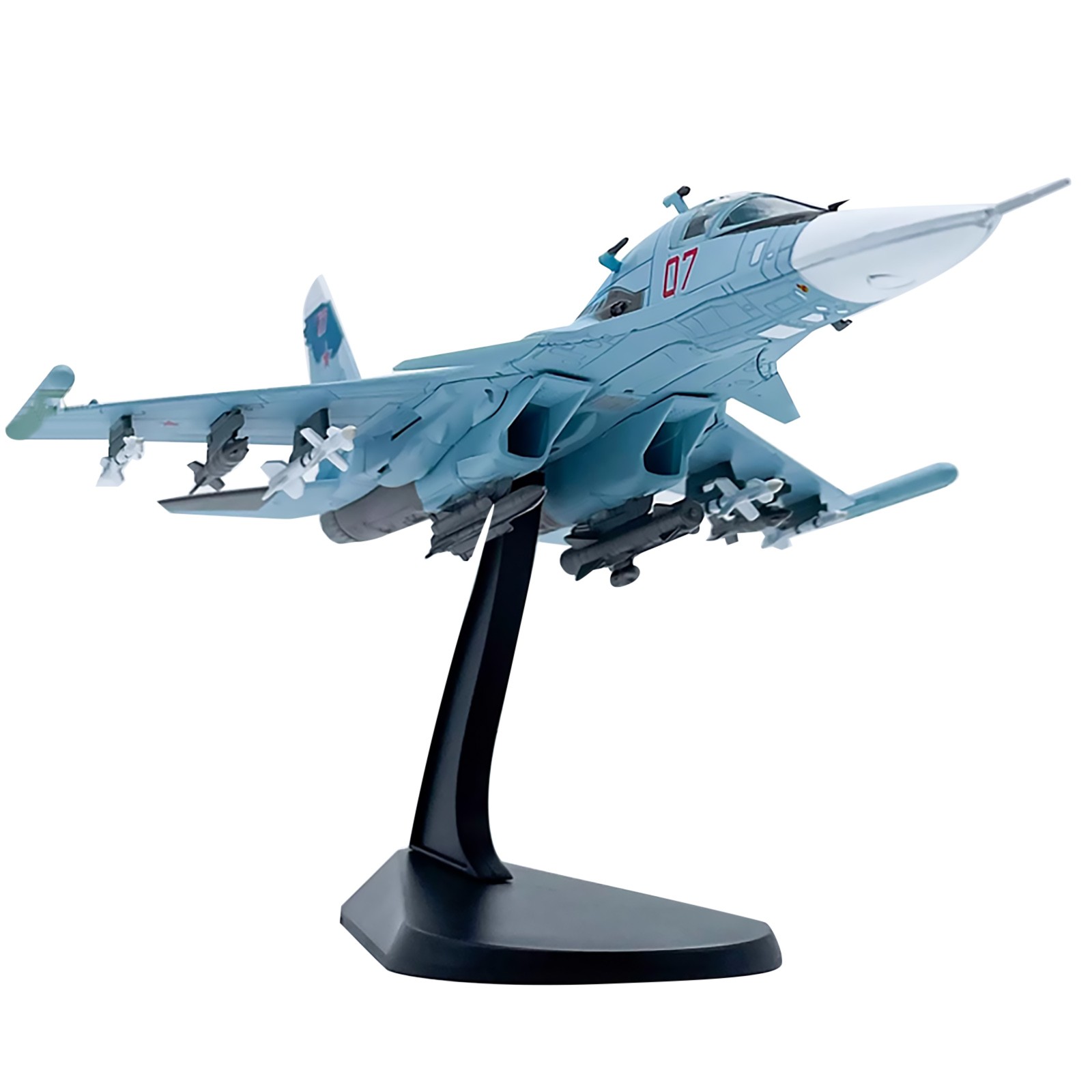 1:100 Russia Su-34 Fighter Alloy Aircraft Model Souvenir Static Display Gift