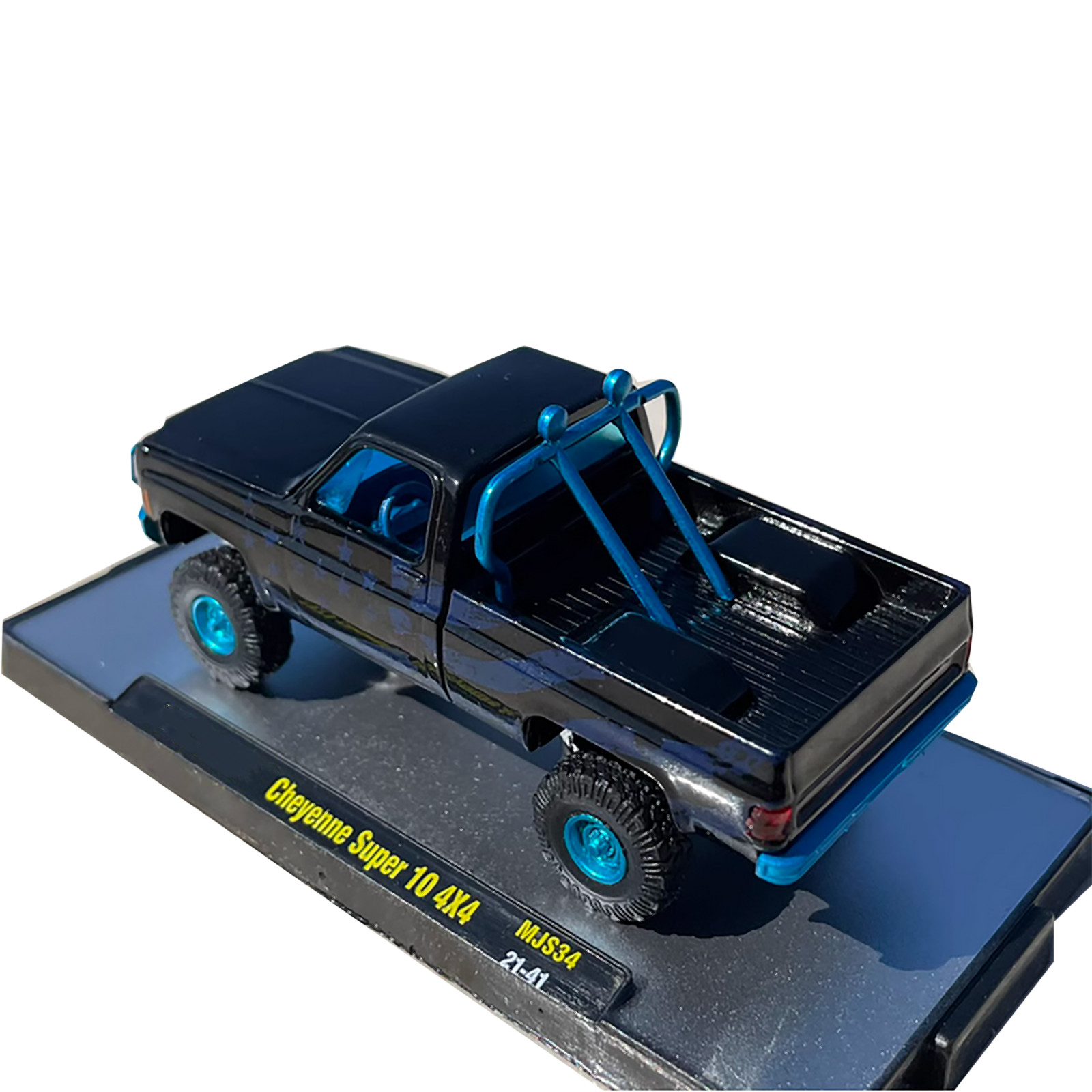 1/64 8cm 1973 For Chevrolet Cheyenne Super 10 4×4 Pickup Alloy Model Car