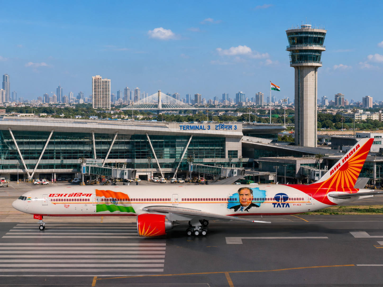 1:400 Air India B 777 Special Livery – Ratan Tata (PR)