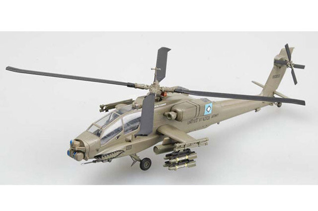 37029 Easy Model AH-64A Apache 1/72 Model US Army XVIII Airborne Corps