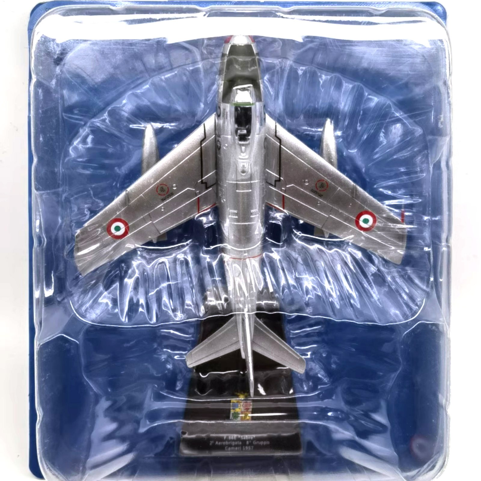 11.5cm 1:100 Italian F-86 Sabre Fighter Finished Model Gifts Choice For Birthday