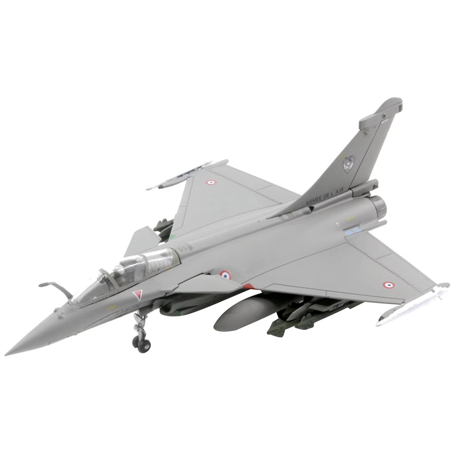 1/100 Scale Diecast Alloy French Air Force Rafale C Libya War Fighter Model