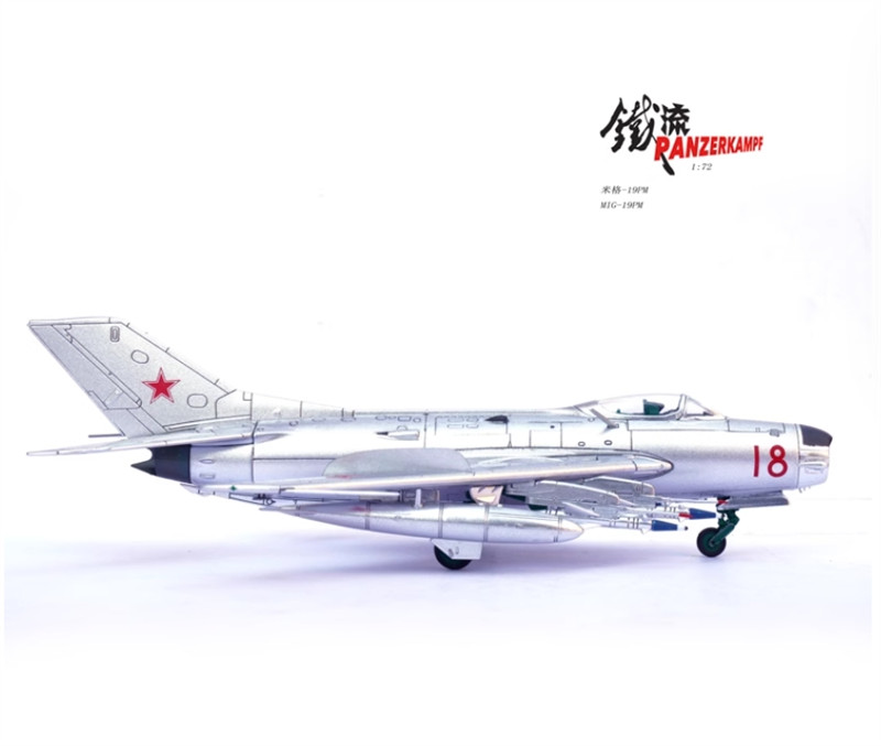 1/72 PANZERKAMPF Soviet Mikoyan supersonic MIG-19PM Finished Aircraft Model