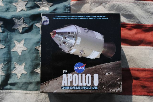 Dragon Space 50378 Apollo 8 Command Service Module CSM Lunar Landing Module 1/72