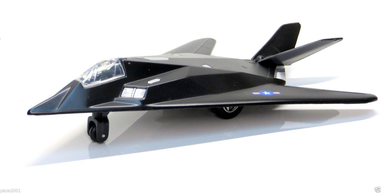 8.5″ F-117A Night Hawk Stealth Military Collector Diecast Model Toy Plane USAF