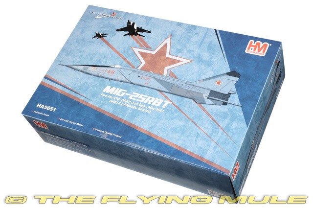 Hobby Master 1:72 MiG-25RBT Foxbat-B Russian Air Force 47th GRAP, 2nd Sqn Red