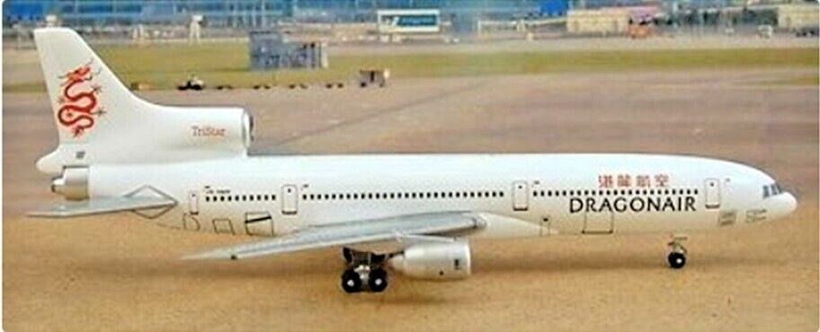1:400 Blue Box DRAGONAIR Lockheed L-1011-385-1 VH-HOK Ultra Rare 360 Made.