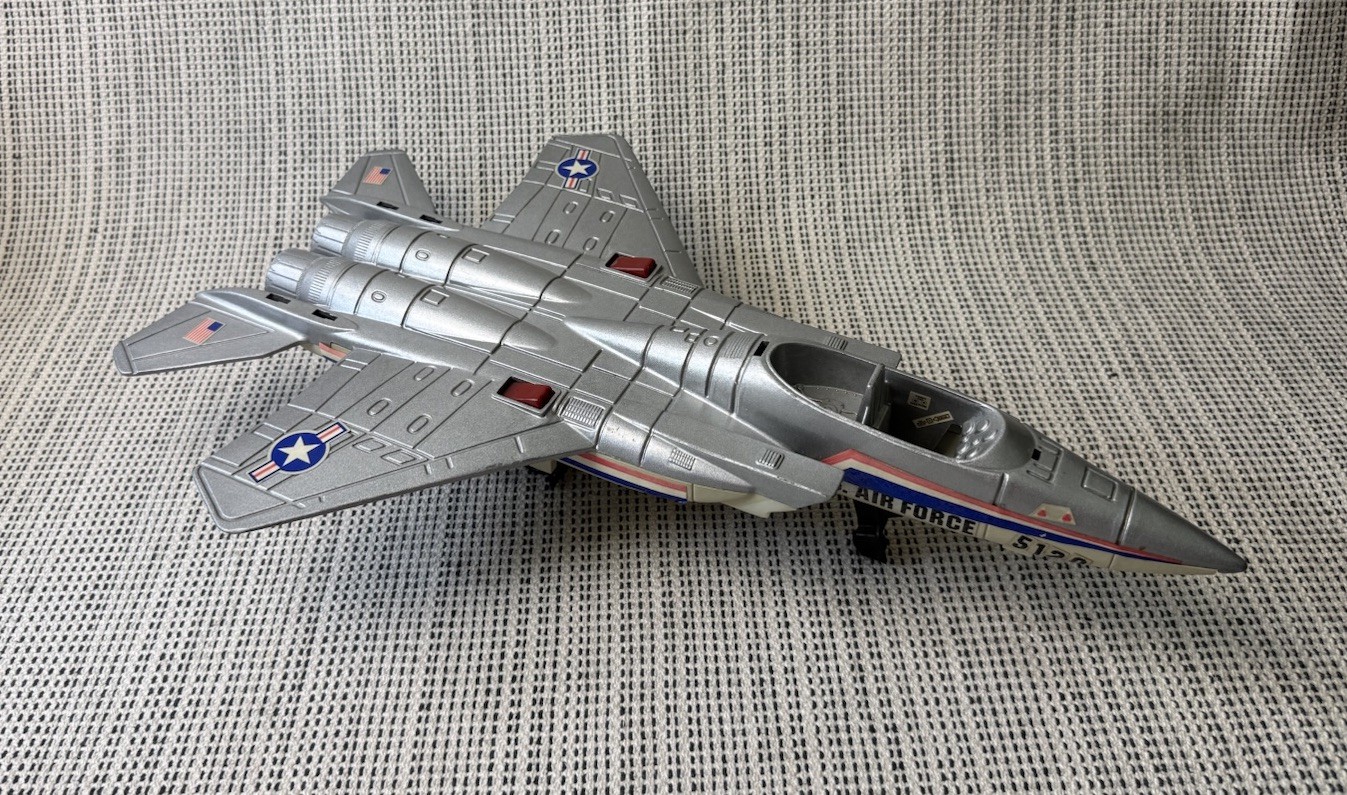 Vintage Ertl F-15 Eagle Jet Fighter US Air Force Die-Cast Plane Made in USA