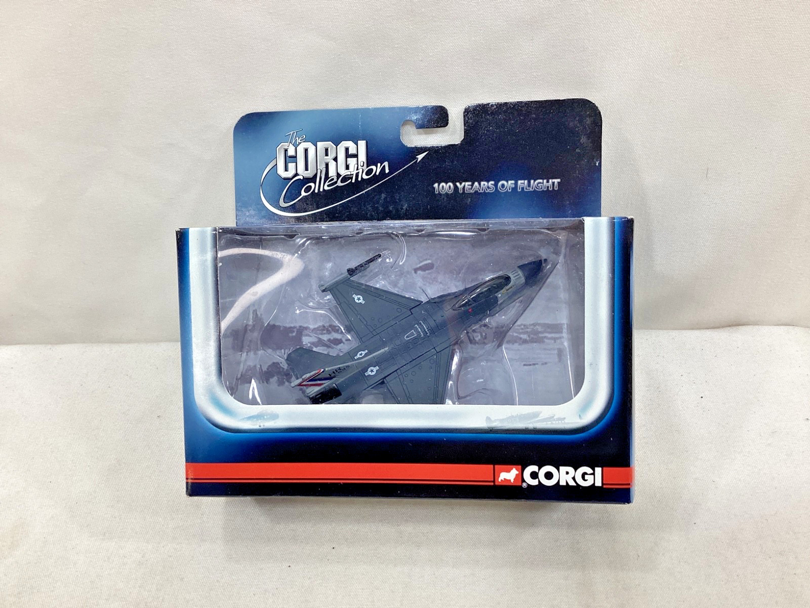 NEW Corgi 100 Years of Flight US Air Force F16A Falcon Plane 313th TFS FREESHIP