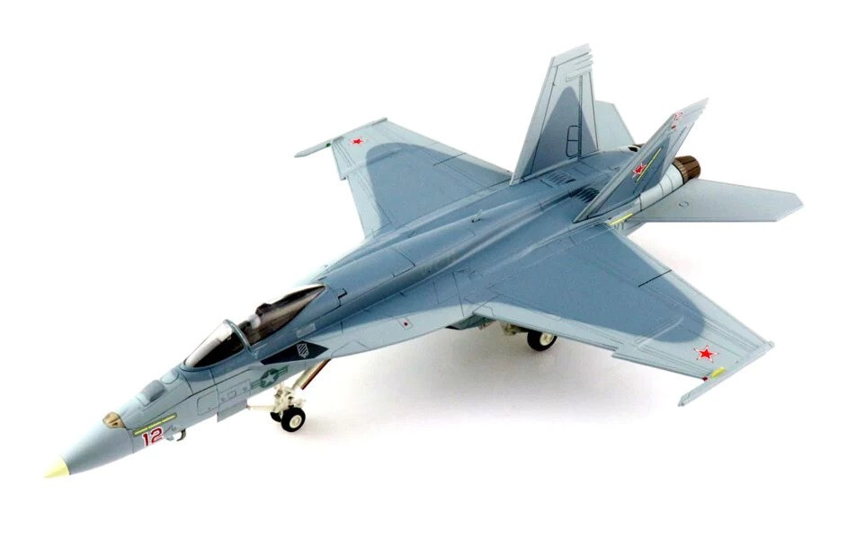 HOBBY MASTER 1/72 MCDONNELL DOUGLAS F/A-18E MAKO RED 12 VFC-12 NAS OCEANA HA5124