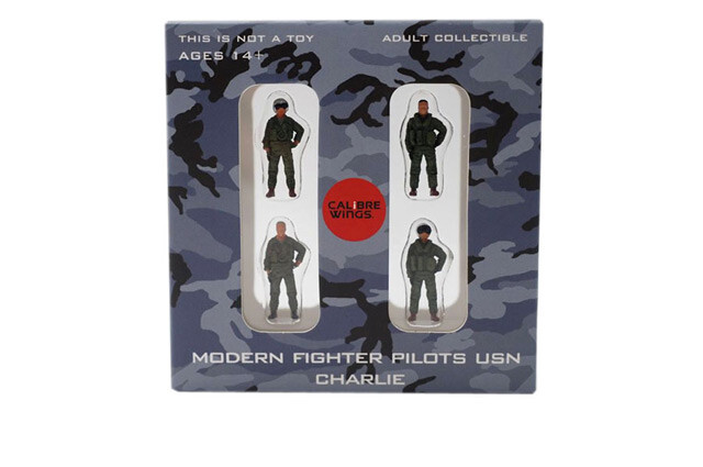 Calibre Wings 1/72 4-Piece Pilot Figure Set USN