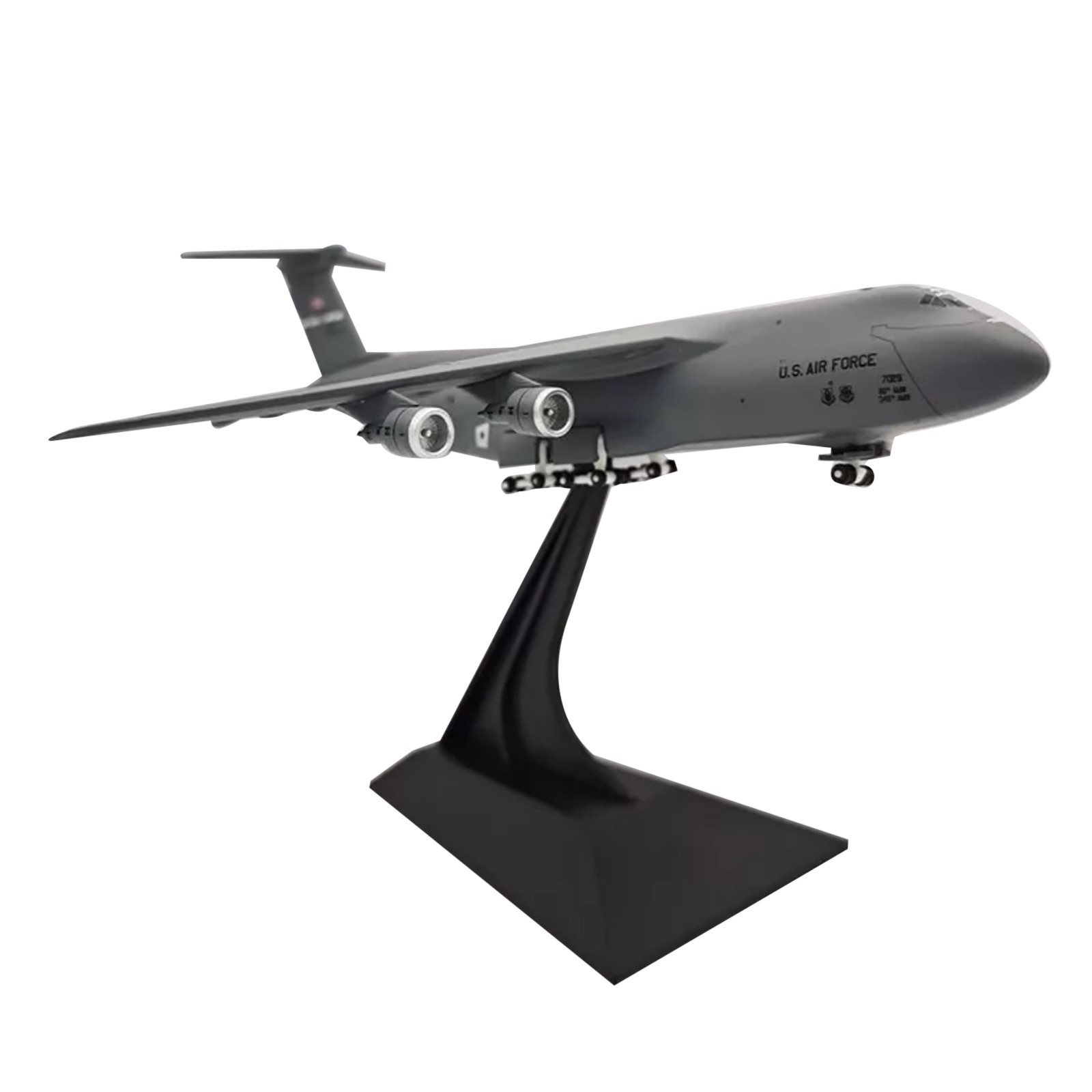 Diecast 1/400 USAF For Lockheed C-5 Transport Aircraft Model Static Display