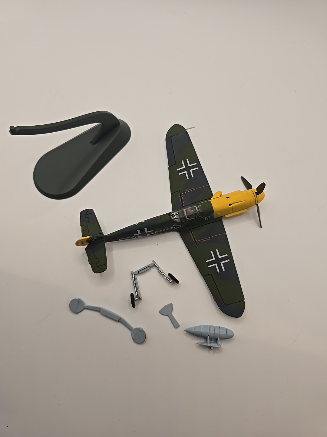 Gemini Aces GALFT3002 Messerschmitt Bf 109F-2 Black Chevron Diecast Plane 1/72