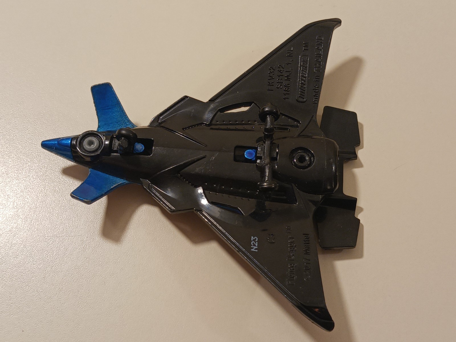 Matchbox 2019 Sky Busters FLYING DAGGER SB-142 Blue Black 1:64 Diecast Jet Plane